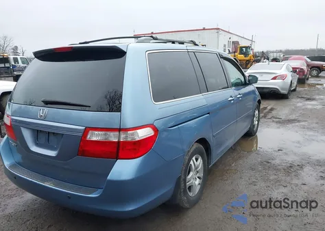 2007 Honda Odyssey Ex-L z USA, uszkodzony, nr VIN 5FNRL38737B081475
